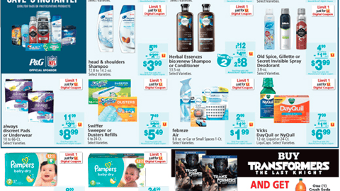 Albertsons P&G 'Save $3' Incentive